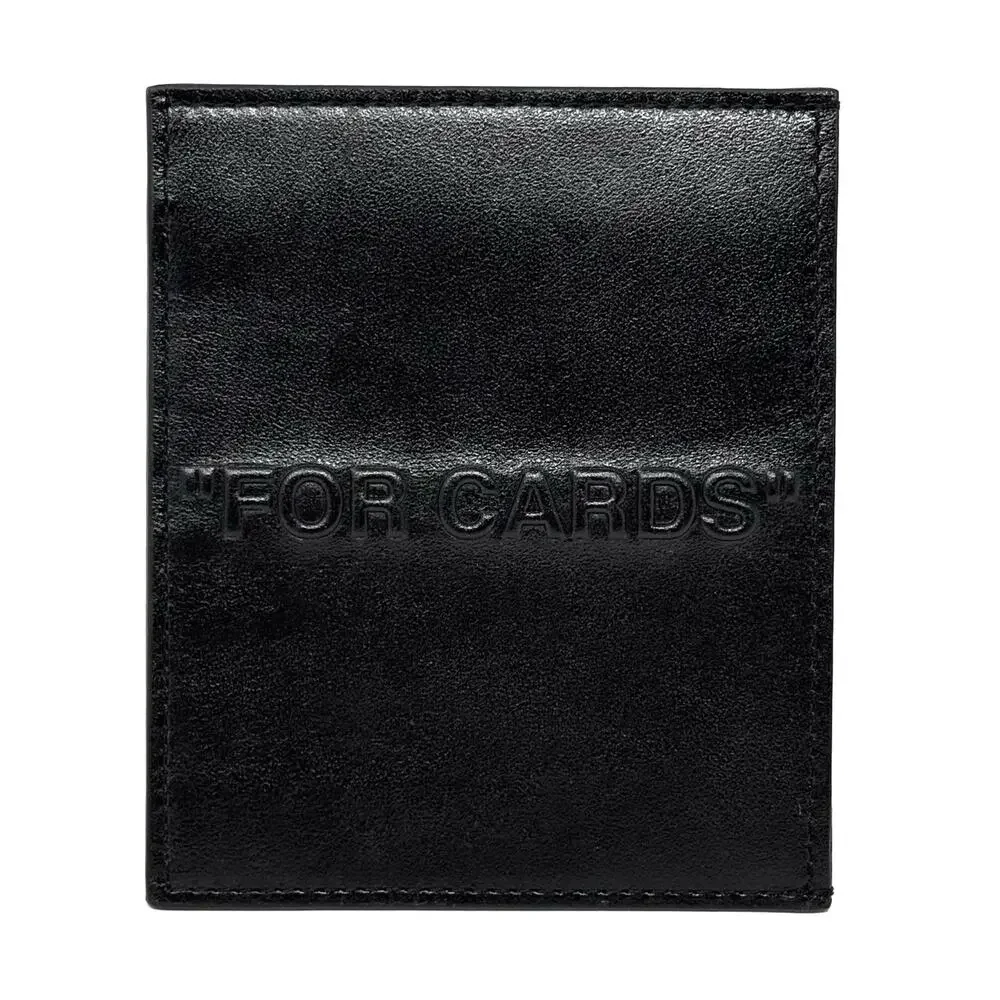 Off-White Leather Cardholder Wallet - Picture 2 of 11